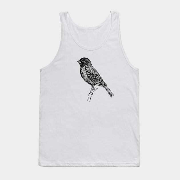 Bird Tank Top by linesdesigns